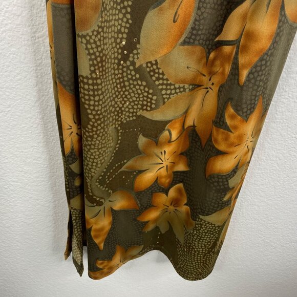 Dori Dress Women's Babydoll Empire Waist Multicolor XL Floral Forest Fairy Boho - Picture 7 of 13